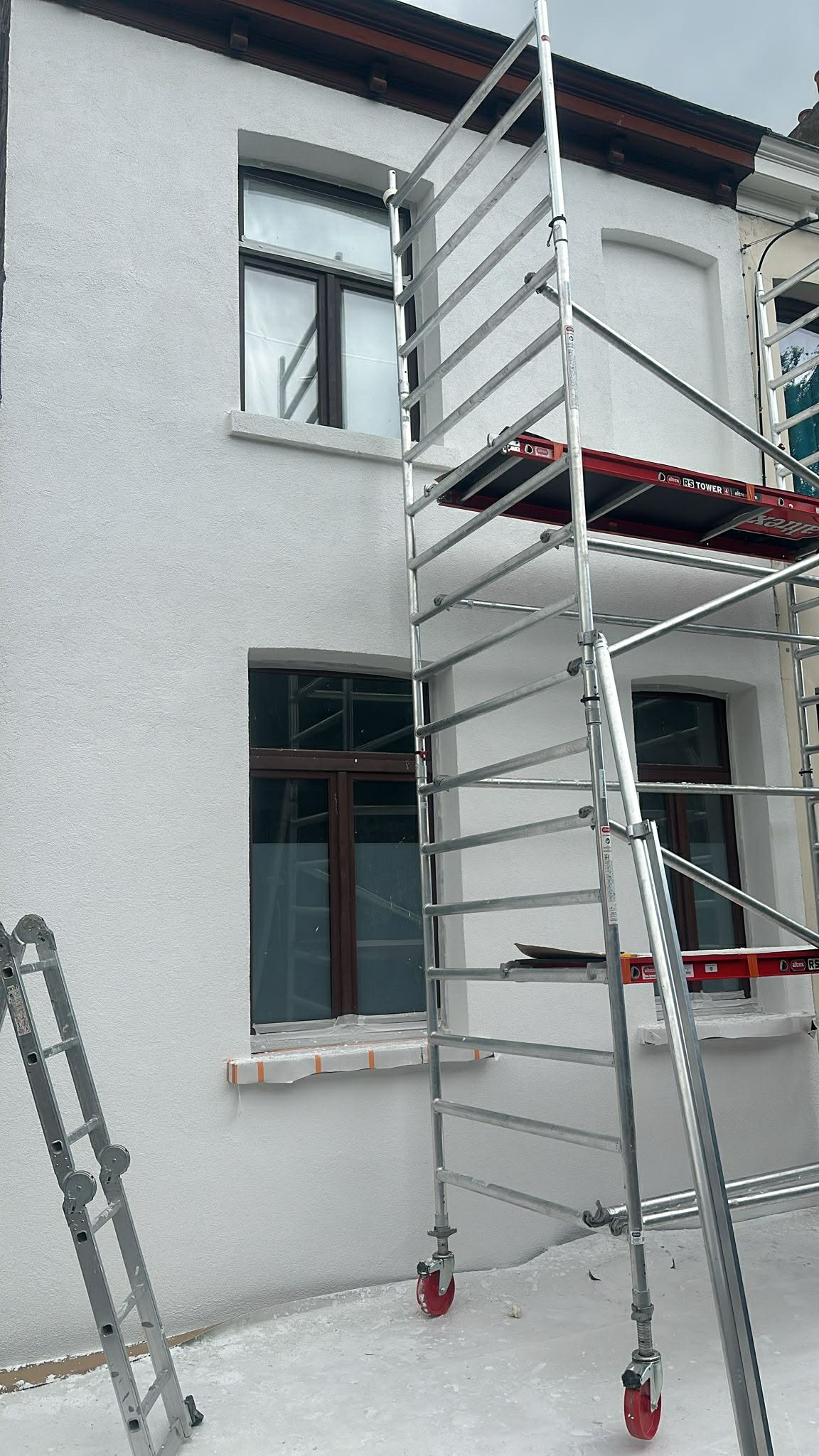 Après rénovation de façade et nouveau châssis